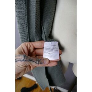 Lululemon Cardigan Sweater Long Sleeve Shawl Collar Knit Green Womens Size 4